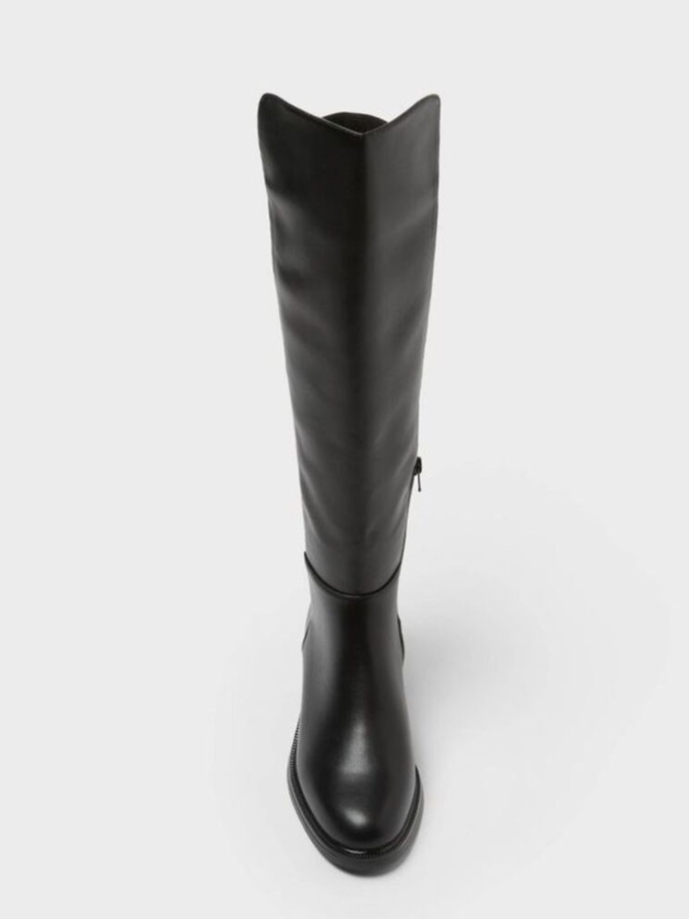 Women's Hope Tall Boots - A New Day™ Black 7: Over the Knee, Block Heel, Zipper